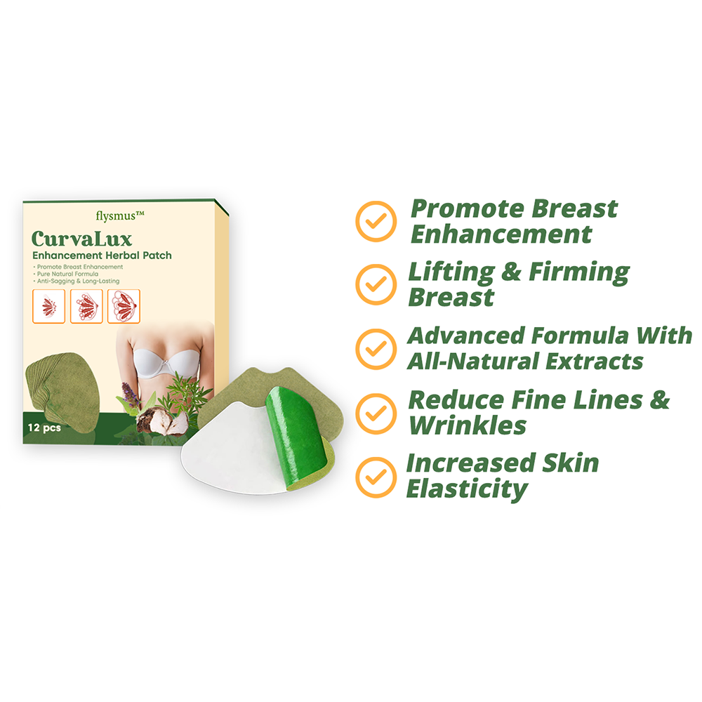 flysmus™ CurvaLux Enhancement Herbal Patch